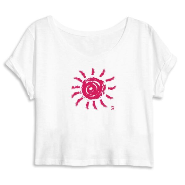 Crop Top Pink Sun