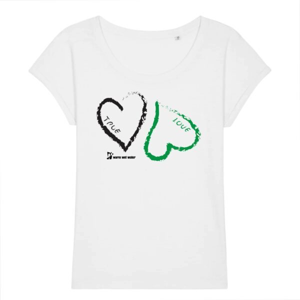 T-Shirt Heart Noir et Vert